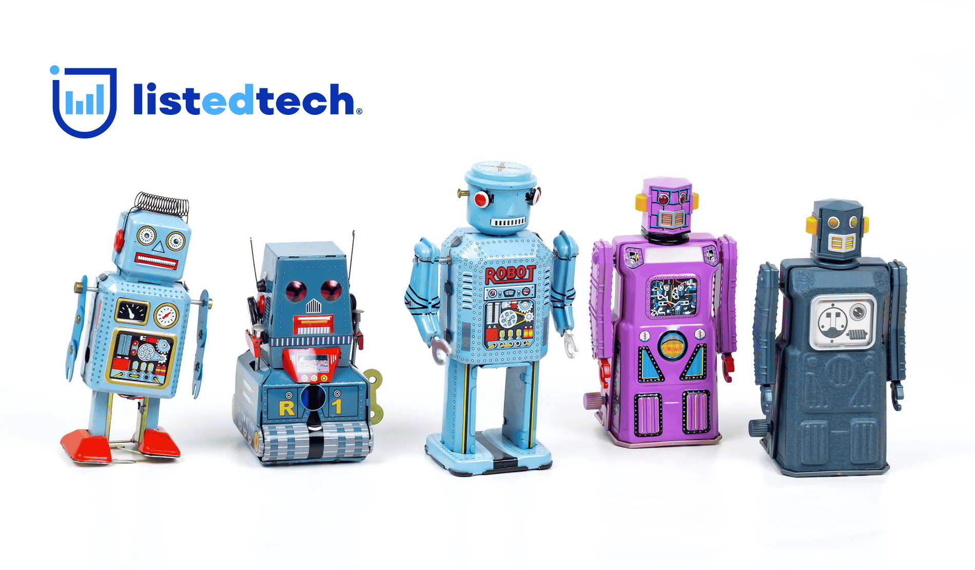 higher ed chatbots as toy robots